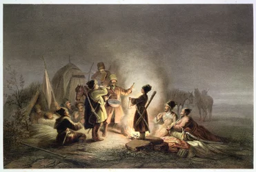 Round the Camp Fire